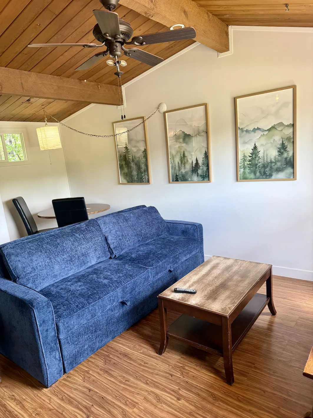 Louie Lake Cabin Couch