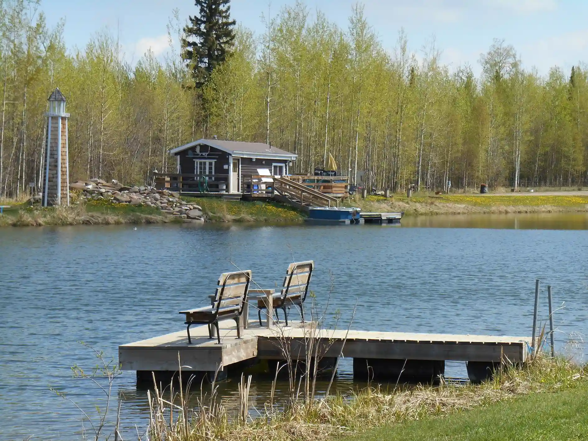 Louie Lake Dock
